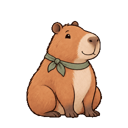 Capy thinking